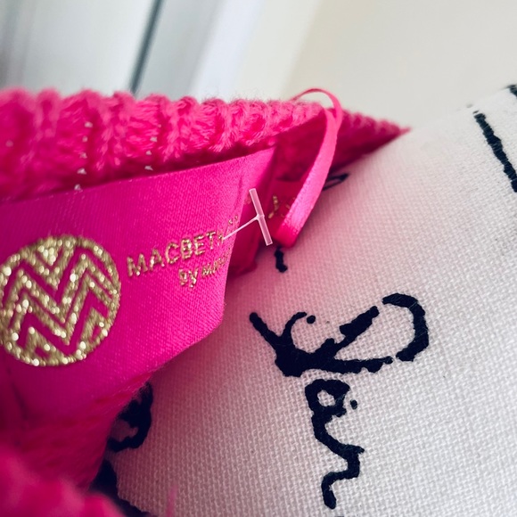 Macbeth Collection sleeveless pink sweater X-Small - Picture 3 of 9